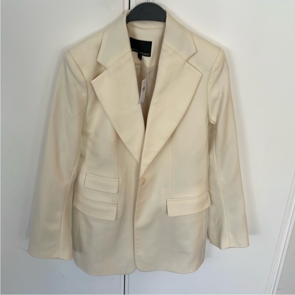 Banana Republic Lido transition cream blazer new with tags size 2 - Picture 3 of 8
